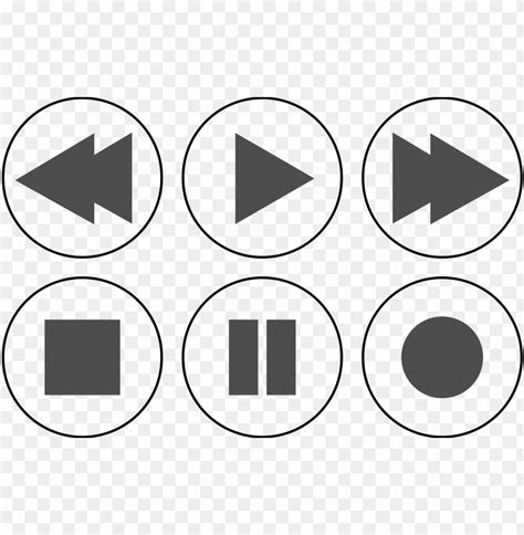 Free Download Hd Png Play Pause Icon Transparent Play Pause Stop Icon Png Free Png Images Id
