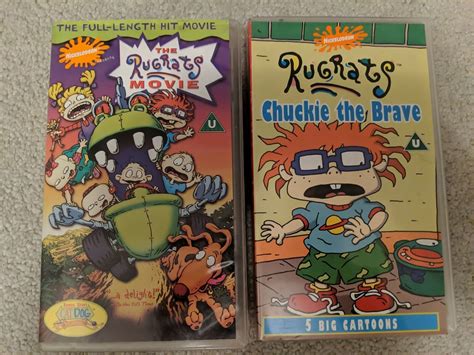 Rugrats The Movie Chuckie The Brave Vhs Video Retro