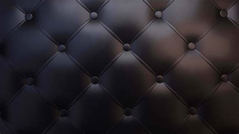 Black Leather Vintage Sofa High Definition Wallpaper
