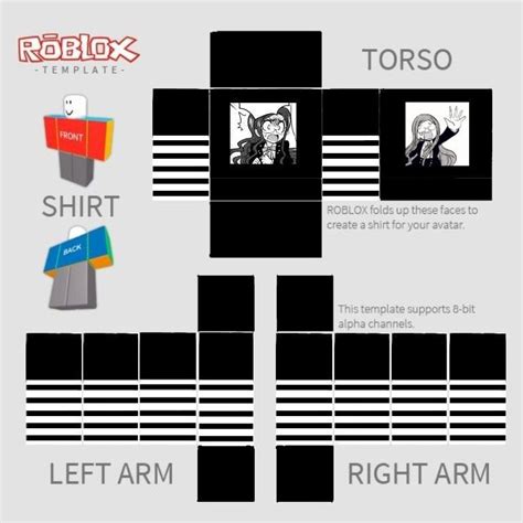 4056 Template Aesthetic Template Roblox T Shirt Png Popular Mockups 610