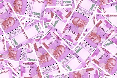 Indian Currency 2000 Inr Rupees Money Vision Board Dream Vision