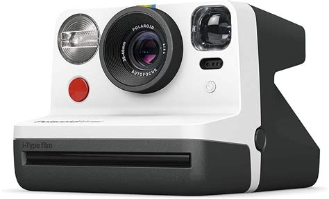 Polaroid Now Sofortbildkamera I Type Schwarz And Weiß Amazonde
