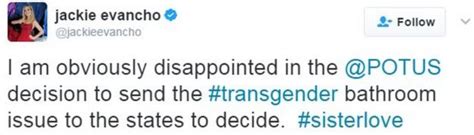 Trump Rescinds Transgender Bathroom Rules From Obama Era Bbc News