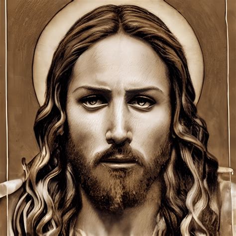 A Stunning Portrait Of Jesus Christ On The Cross · Creative Fabrica
