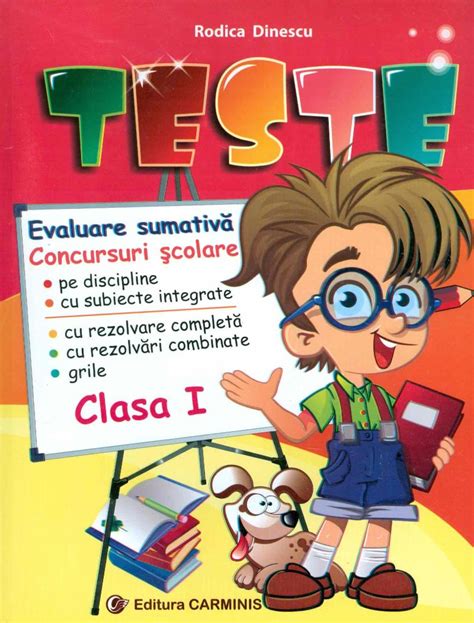Teste Evaluare Sumativa Concursuri Scolare Clasa A I A Rodica Dinescu
