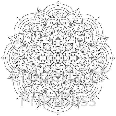 Mandala Drawing Printable At Getdrawings Free Download