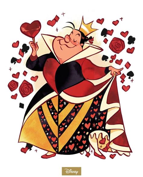 Queen Of Hearts Alice In Wonderland Illustrations Alice In