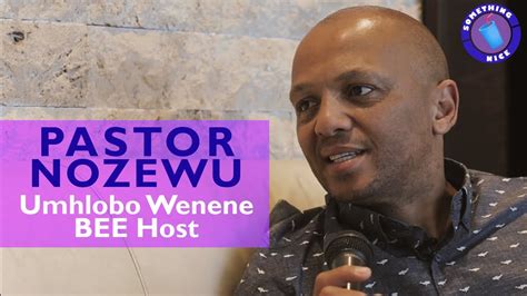 Pastor Nozewu Of Umhlobo Wenene Talks About How He Got Started On Radio