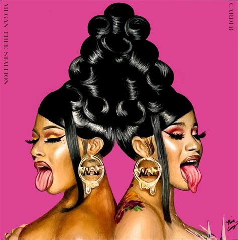 Wap Cover Art 💗 By Nia Curry Cardi B Cardi B Album Cover Cardi B Wap Pictures