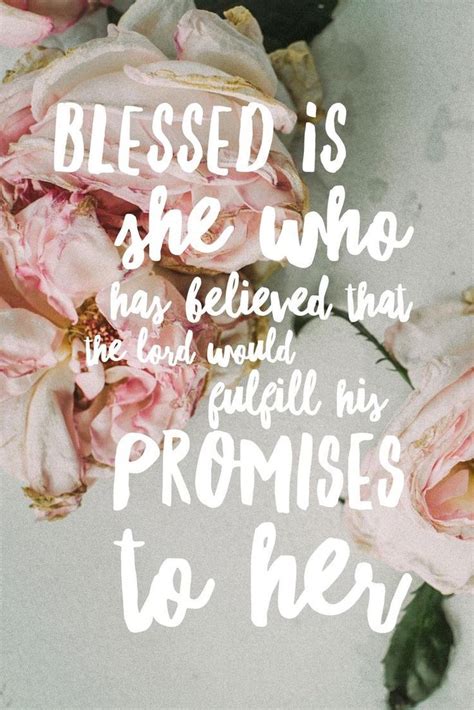 She Believes And Everything Changes Christian Quotes Blessed Is She