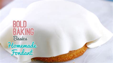 How To Make Rolled Fondant Recipe With Video Bold Baking Basics Recipe Baking Basics
