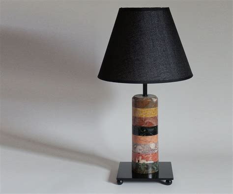 Rainbow Marble Table Lamp 5 Steps With Pictures