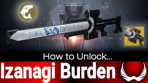 Izanagi Burden Exotic Sniper How To Unlock Destiny 2 Black Armory