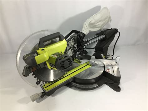 Ryobi 15 Amp 12 In Sliding Miter Saw With Laser Tss120l For Sale In