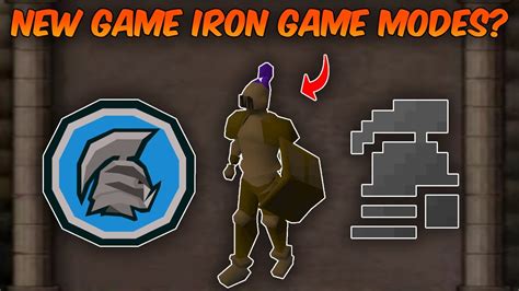 New Ironman Game Modes Are Coming Osrs Youtube