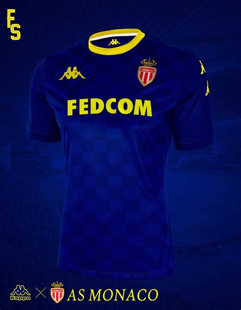 L'as monaco prépare déjà la saison prochaine en coulisse. AS Monaco X Kappa concept voetbalshirts - Voetbalshirts.com