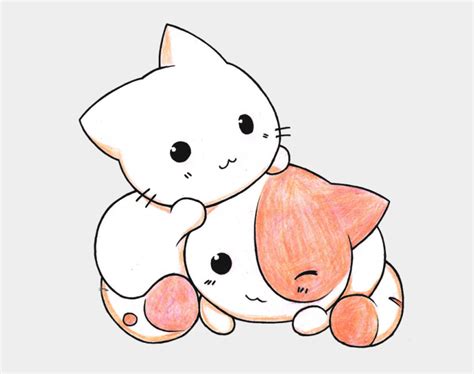 Tumblr is a place to express yourself, discover yourself, and bond over the cheshire cat drawing japanese cat black cat anime witch cat art cat sketch anime characters. Kitten Clipart Kawaii - Kawaii Cute Cats Drawing, Cliparts ...