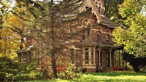 Orr Lake Mansion October Indiana Photograph By Rory Cubel Pixels