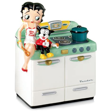 betty boop kiss the cook cookie jar with sound free shipping today 10027741