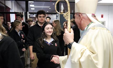 Archbishop John Carroll High School Welcomes Archbishop Pérez