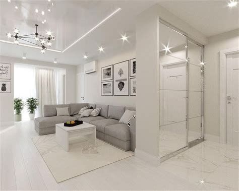 35 Gorgeous White And Grey Interior Design In The Modern Minimalist