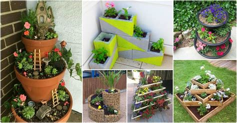 Absolutely Amazing Tiered Planters For Your Beautiful Yard