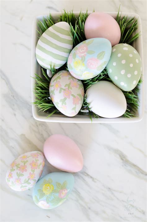 Beautiful And Simple Painted Easter Eggs Home Stories A To Z