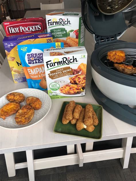 Here's a cooking chart for frozen food in the air fryer. Best Frozen Foods for the Air Fryer | Kitchn