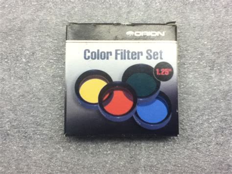 Orion Filter Set Includes Shipping Astromart
