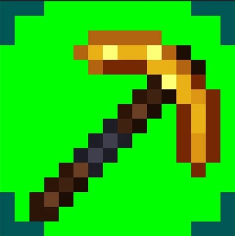 Better Golden Pickaxe Minecraft Texture Pack