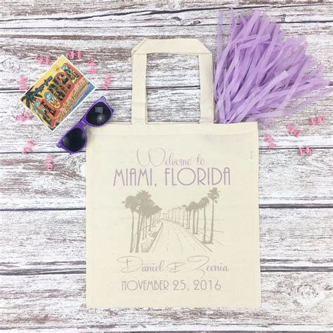 These Adorable Welcome Tote Bags Are Off To A Fab Destination Wedding