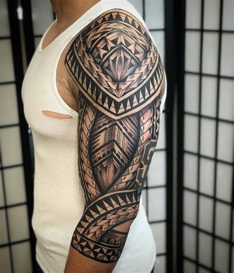 Sleeve Tattoo Idea Tribal Sleeve Tattoos Maori Tattoo Designs Polynesian Tattoo Designs