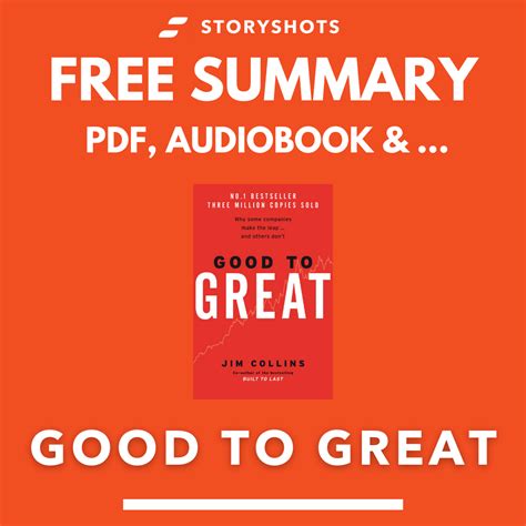 Good To Great Summary Review Jim Collins Pdf Free Audiobook