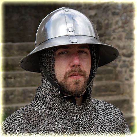 Kettle Hat Medieval Helmets Medieval Armor Historical Armor