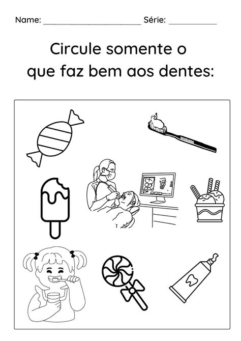 Atividades De Higiene Pessoal Para Educação Infantil Para Imprimir
