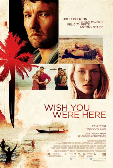How i wish, how i wish you were here we're just two lost souls swimming in a fish bowl year after year running over the same old ground and how we found the same old fears wish you were here. Wish You Were Here Movie Posters From Movie Poster Shop