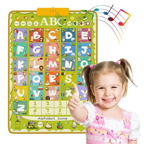 Electronic Alphabet Chart Abc Chart For Toddler And Infant Learning