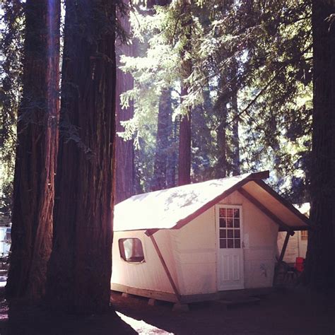 Our Tent Cabin In Big Sur Walter Parenteau Flickr