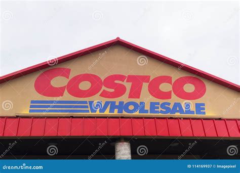 Costco Wholesale Store Entrance Editorial Photography Image Of Facade