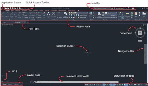 Understanding The User Interface Practical Autodesk Autocad 2021 And