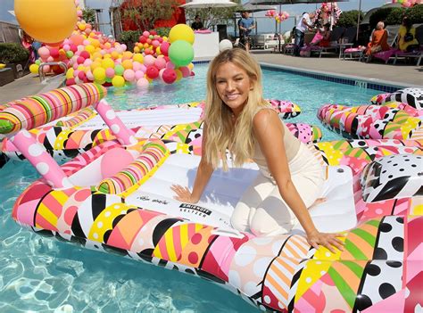 Becca Tilley From Stars Riding Giant Inflatable Pool Toys E News