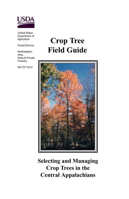 Crop Tree Field Guide Usda Forest Service