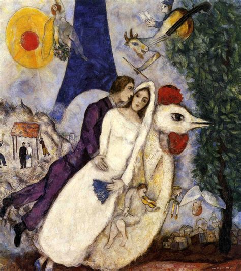 Marc Chagall Les Amoureux Tutt Art Masterpieces