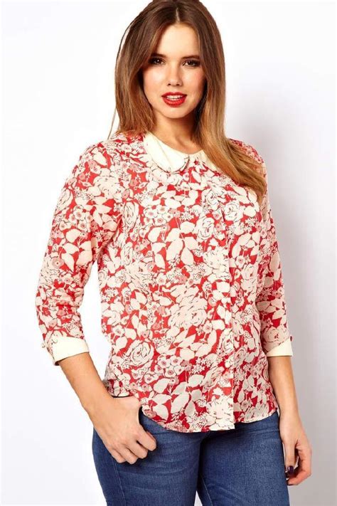 Trendy Plus Size Fashion For Women Spring Tops