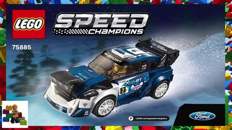 Ans 75885 Lego Speed Champions Ford Fiesta M Sport Wrc Voiture Set 203