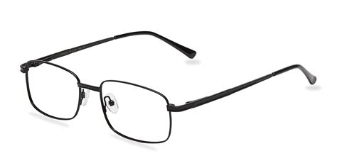 Jerauld Rectangle Black Full Rim Eyeglasses Eyebuydirect Canada