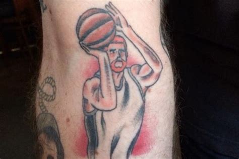 San Antonio Spurs Fan Gets Glorious Matt Bonner Tattoo Bleacher