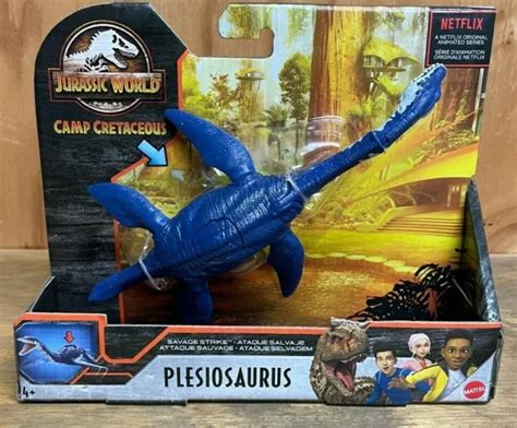 Mattel Jurassic World Camp Cretaceous Plesiosaurus Dino Figure Rare