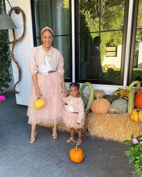 Tia Mowry Poses With Daughter Cairo Tiahna In Matching Skirts