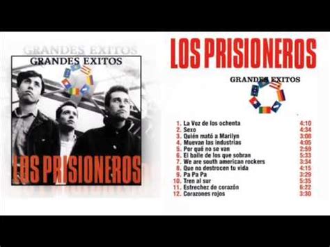 Los Prisioneros Grandes Exitos Disco Completo Youtube